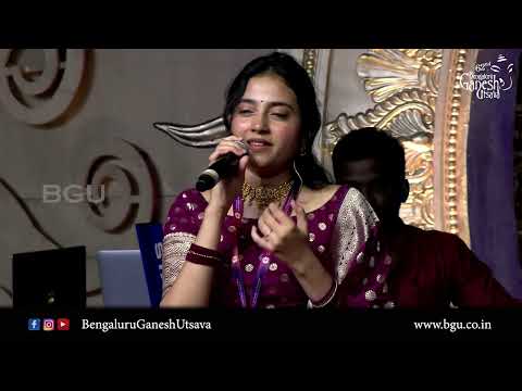 HAR EK BAAT PE KEHTE | Sunidhi Ganesh | Bhakti Sangeetha | 62nd Bengaluru Ganesh Utsava 2024