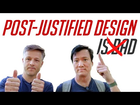 Post-Justified Design In Architecture - Is It Bad?