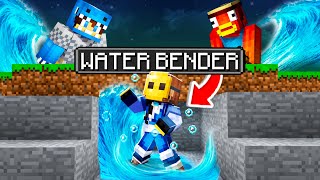 Minecraft Manhunt, But I'm a WATER BENDER...
