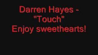 Watch Darren Hayes Touch video