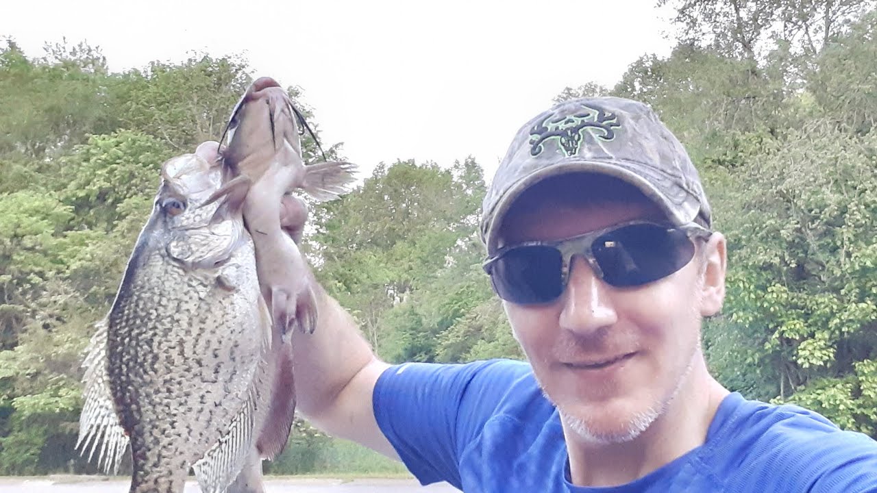 Fishing for dinner Bluegill Catfish Crappie YouTube