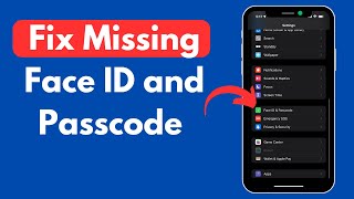 Face ID and Passcode not in Settings | Fix Missing Face ID and Passcode (Quick & Simple)