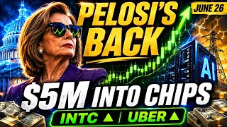 Pelosi Just Broke 5 Months of Silence — $5M Into THIS Chip Stock 🚨