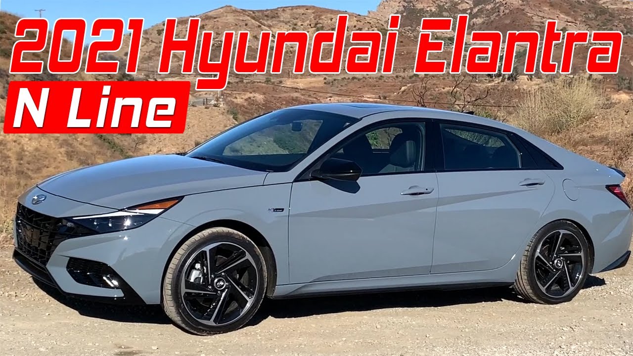 2021 Hyundai Elantra N Line - Exclusive First Look & Impressions - YouTube