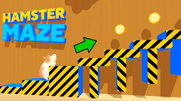 Hamster Maze: Guide funny Hamster through the maze - Gameplay Walkthrough levels 1-10