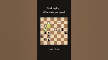 Black to Play & Find the BRILLIANT WIN! ♟ (Hard Chess Puzzle Challenge)
