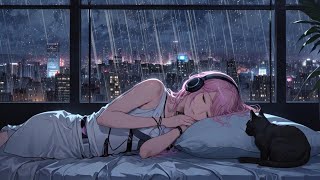 Rain Sound | Relaxing Music | Fall Asleep Instantly | piano music | Insomnia Relief | Lullaby | ASMR