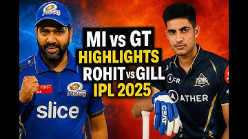 MI vs GT Highlights || IPL Eliminator Match 2025 || Rohit , Bairstow in Action #highlights #ipl2025