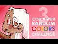 COLORING WITH 3 RANDOM COLORS - What can go wrong?!