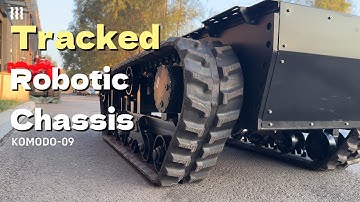 Tracked mobile robot chassis |  agricultural applications