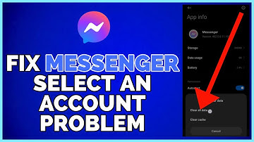 How To Fix Messenger Select An Account Problem 2023 | Messenger Switch Account Problem (Solution)