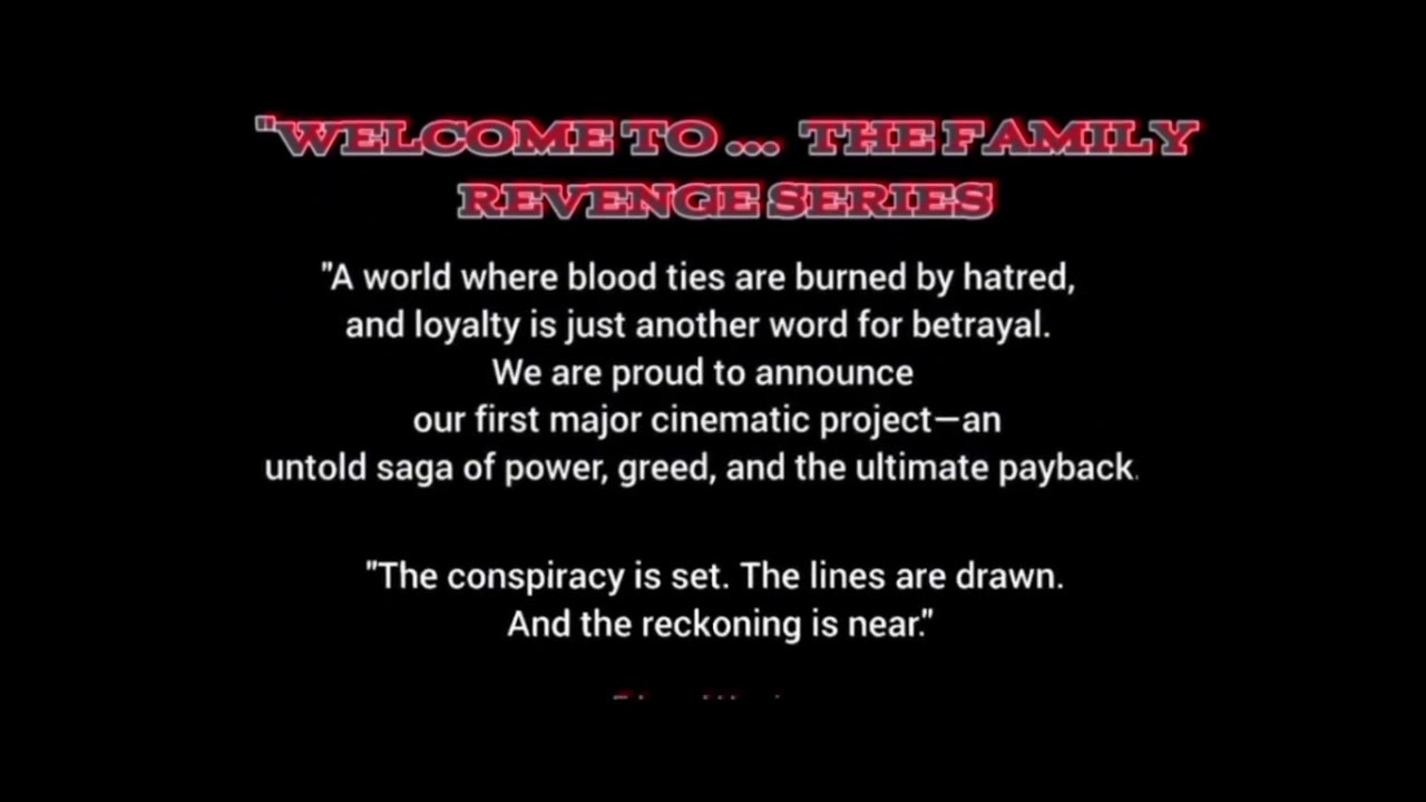 Veiled Vendettas - Official Teaser Trailer | The Family Revenge Series