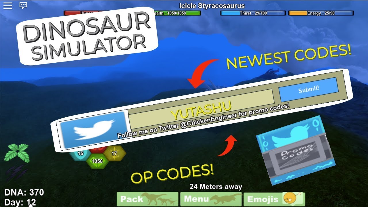 Roblox Dinosaur Simulator ALL 2019 CODES FOR THIS SIMULATOR Roblox Codes YouTube