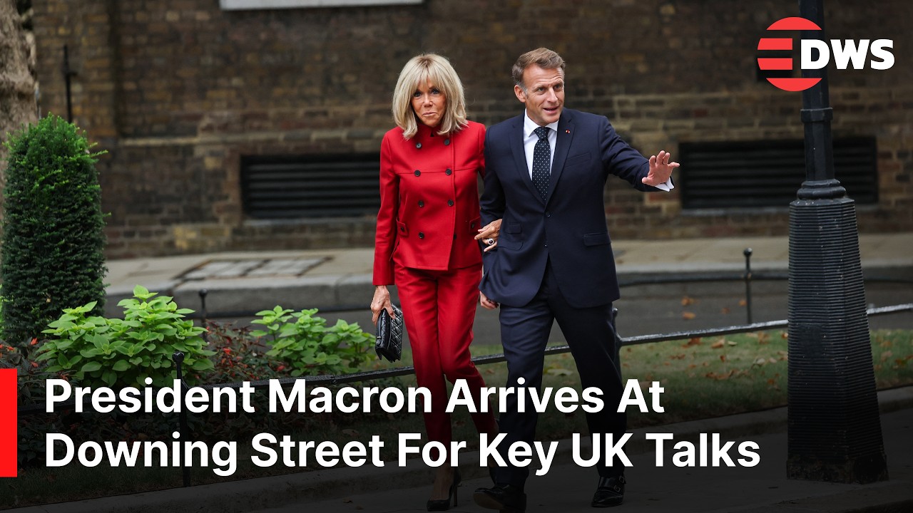 BREAKING NEWS: Macron Arrives At Downing Street Welcomed By UK PM Burnham In London | AC14