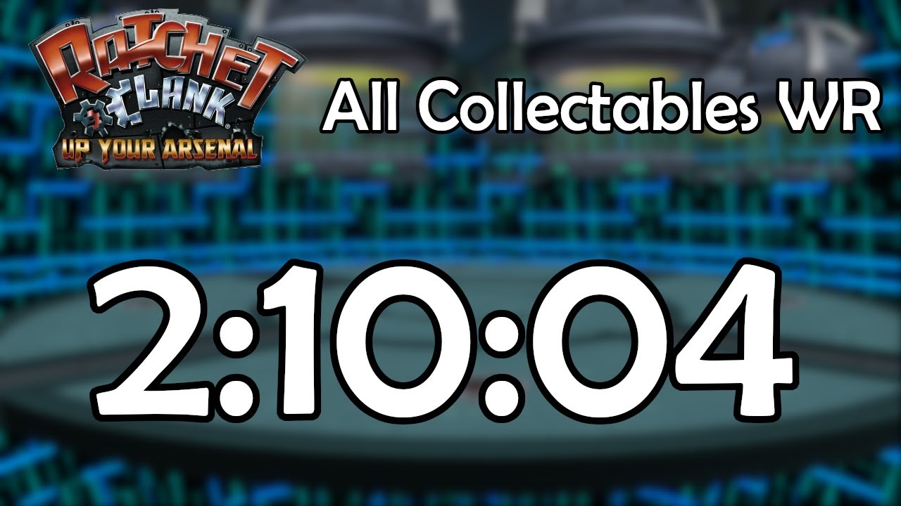 [Former World Record] Ratchet & Clank 3 All Collectables Speedrun in 2