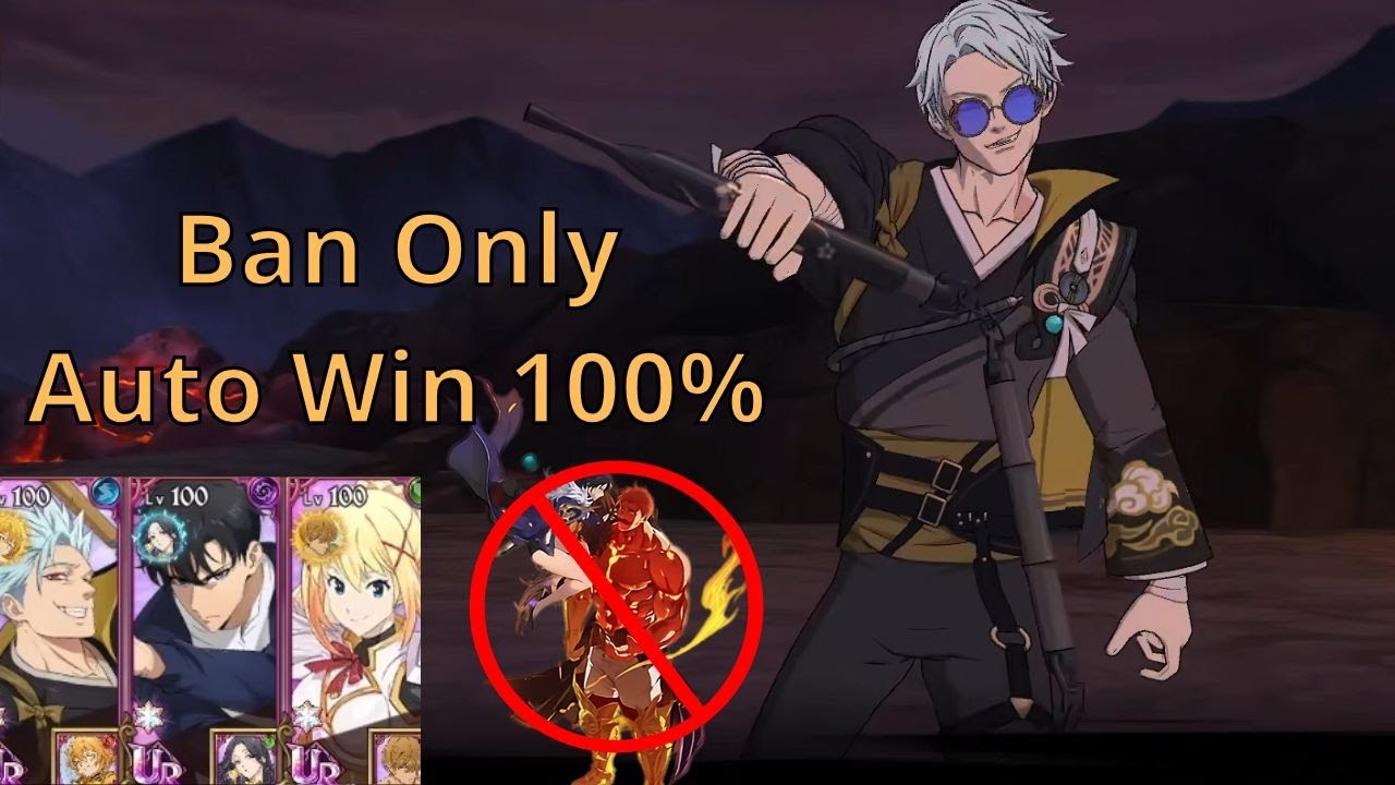 NO MERCY BAN SOLO 🔥 GUARANTEED WIN PvP [ 7DS Grand Cross ]