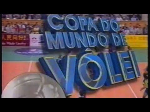 Chamada: Vôlei Feminino - Rede Globo (14/11/1999) @higorch65