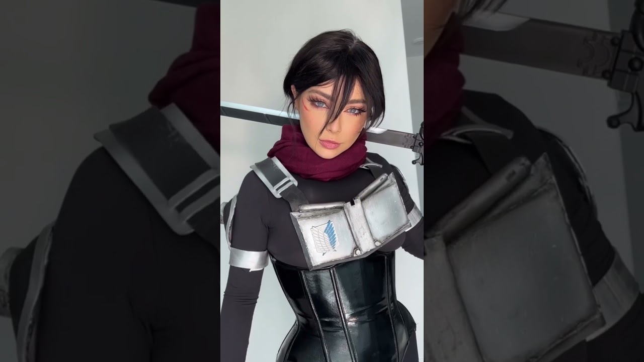 AOT always finds a way to absolutely destroy me 🥲 IB @sofiiiiagomez #cosplay #attackontitan #mikasa