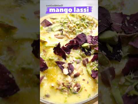 Creamy Mango Lassi