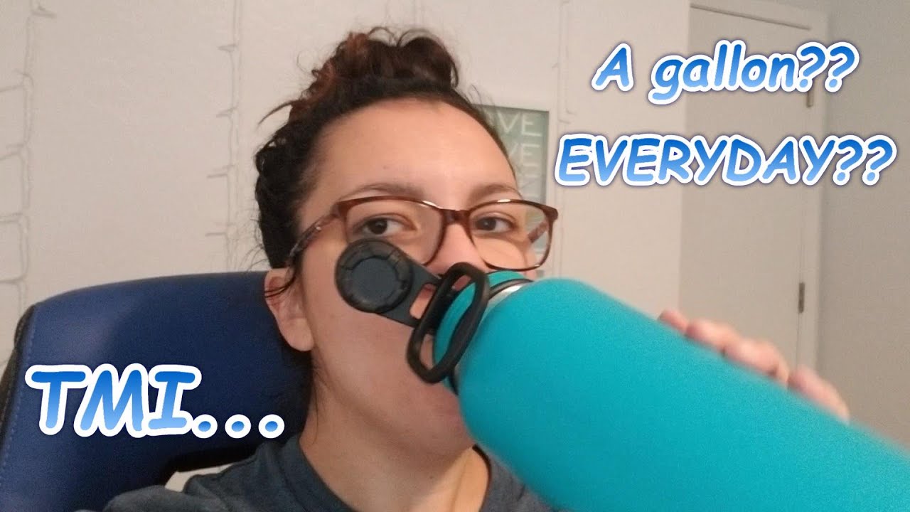 I Drank a GALLON of WATER a Day for a Month