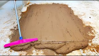 Washing the dirty carpet with water pressure! Extremely satisfying asmr cleaning