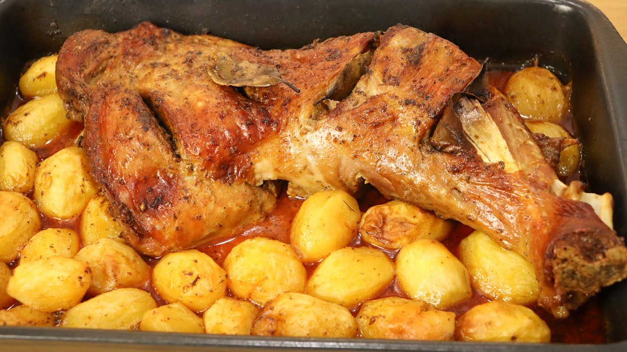 Perna de Perú no Forno c/ Batatas | Participação 