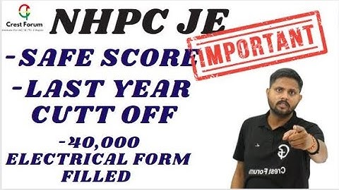 NHPC JE LAST MOMENT DETAILS I CHANDRA PRAKASH SIR