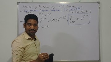 Frequency Response of FIR filter with symmetrical impulse response and ODD filter length