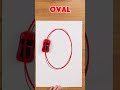 🖍️ Girl draws, car FOLLOWS! Circles, squares &amp; MORE! 🟢🟩 #Shorts #Fun