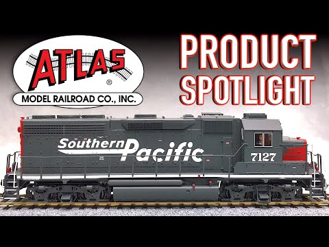 HO Scale EMD GP40 DCC Atlas Product Spotlight Southern Pacific SP