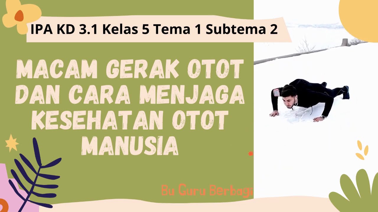 Materi Ipa Kelas 5 Tema 1 Subtema 2 Macam Gerak Otot Dan Cara Merawat Kesehatan Otot Youtube