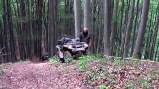 Rumänien ATV Tour 14 Juni 2014 Mit so einer Steigung haben wir nicht gerechnet