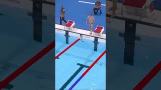 Not all heroes wear capes, some wear funky swim trunks 🦸‍♂️ #olympics  #paris2024  #swimming