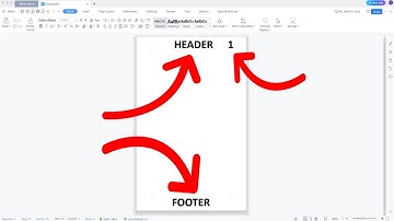 Hoe u koptekst, voettekst en paginanummer toevoegt in WPS