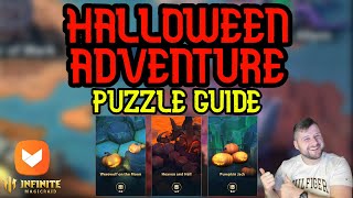 Halloween Adventure Puzzle Guide SUPER EASY Even For Me! - Infinite Magicraid