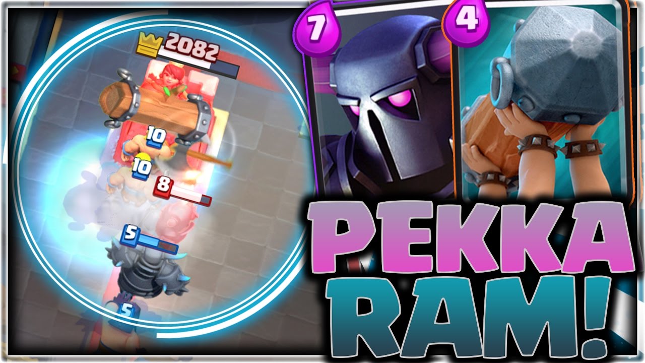 Tilsvarende medley Medarbejder PEKKA-BATTLE RAM Is OP! LEGENDARY-FREE Anti-Meta Deck! | Clash Royale -  YouTube