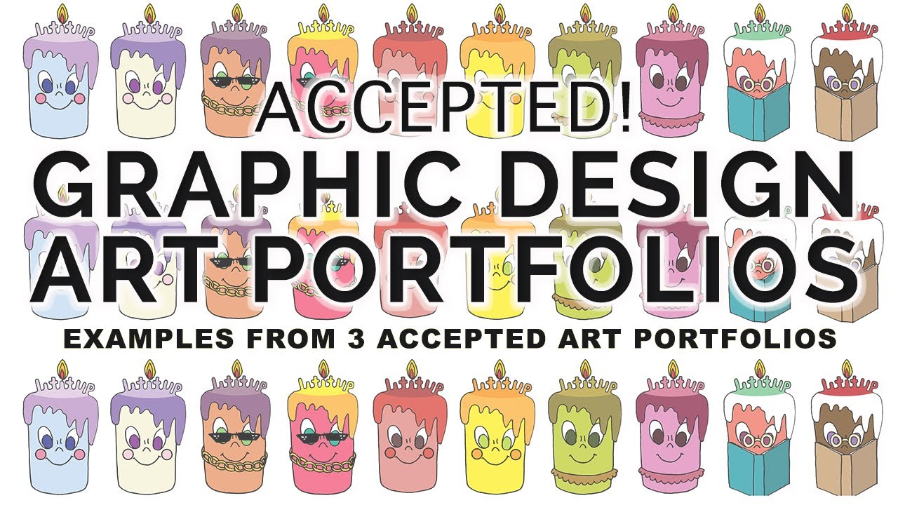 Accepted Graphic Design Art Portfolios Sva Pratt Parsons Risd Mica Carnegie Mellon Youtube