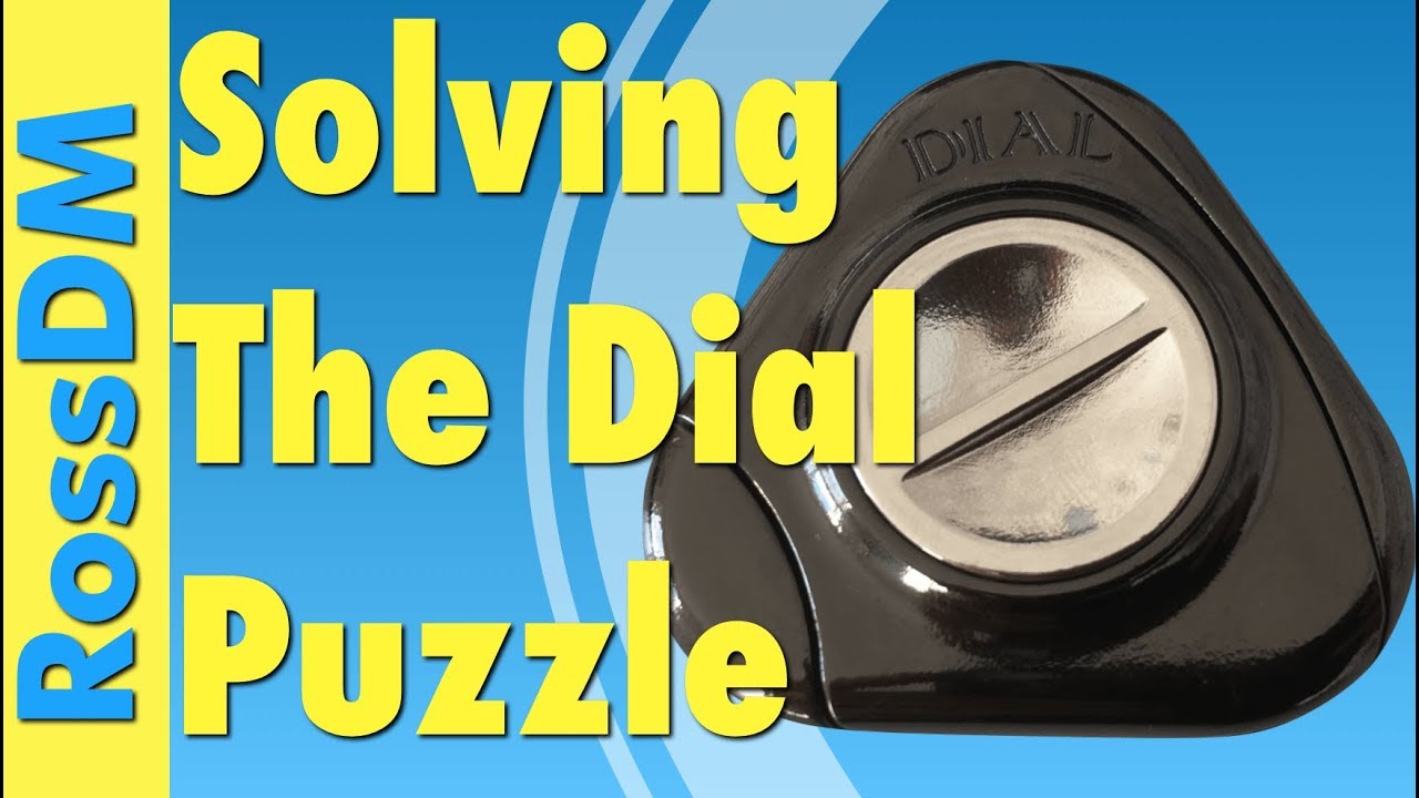 SOLVING THE DIAL PUZZLE YouTube