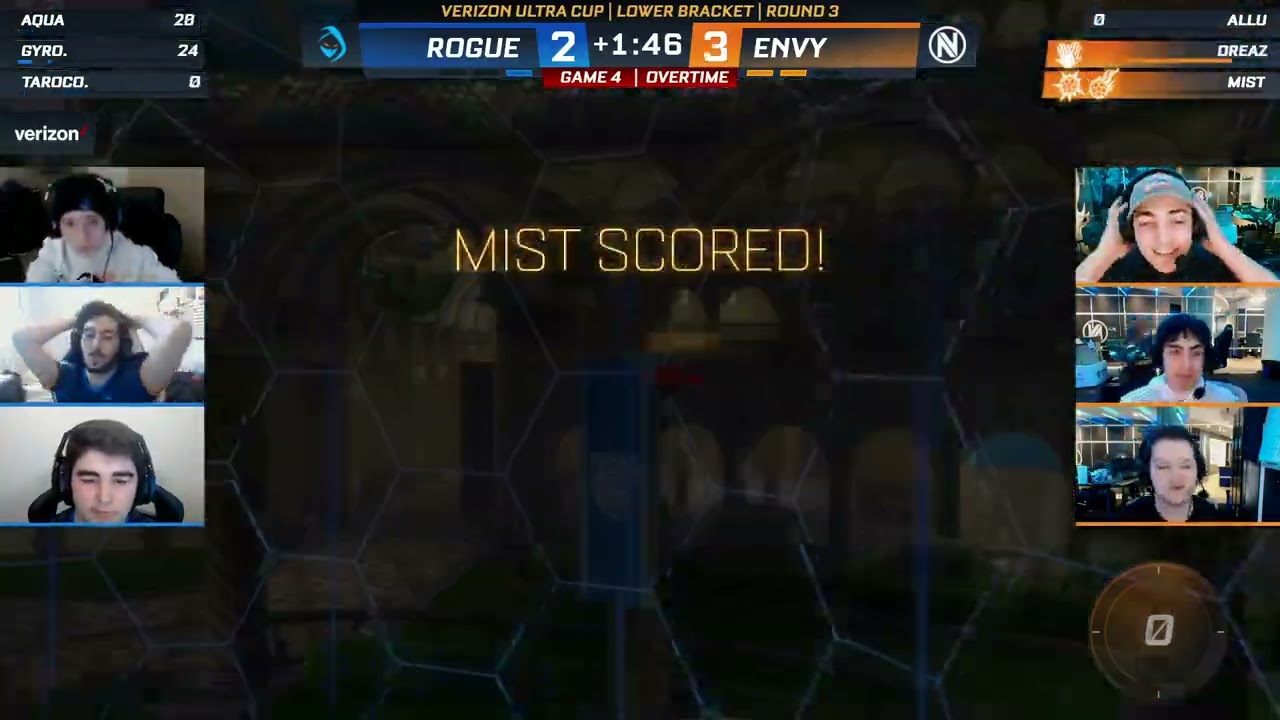 Insane passing play by Envy | Team Envy vs. Rogue | Verizon Ultra Cup | Day 2