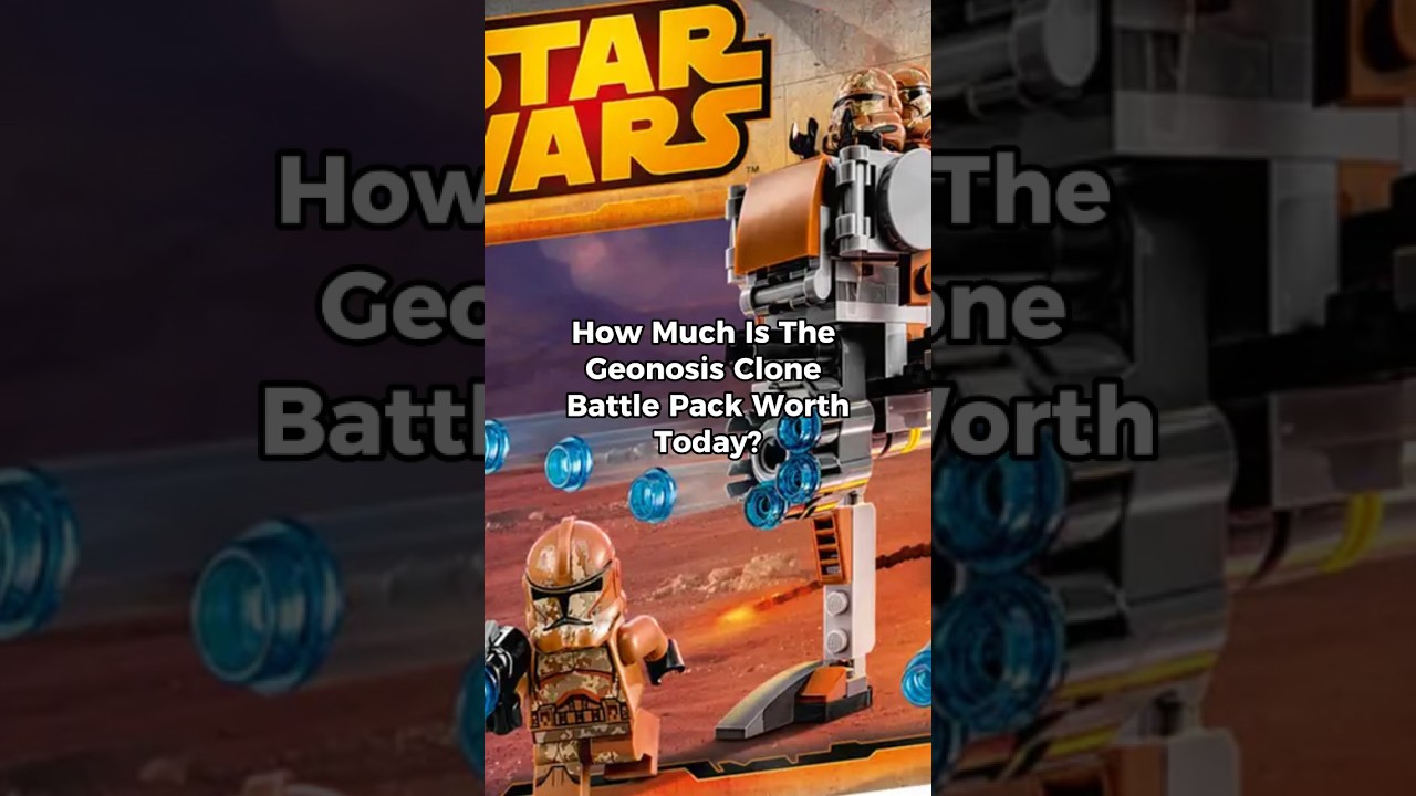 How Much Money is the Geonosis Clone Battle Pack Worth? (LEGO Set 75089) 
