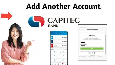 How to add Another Account on Capitec app
