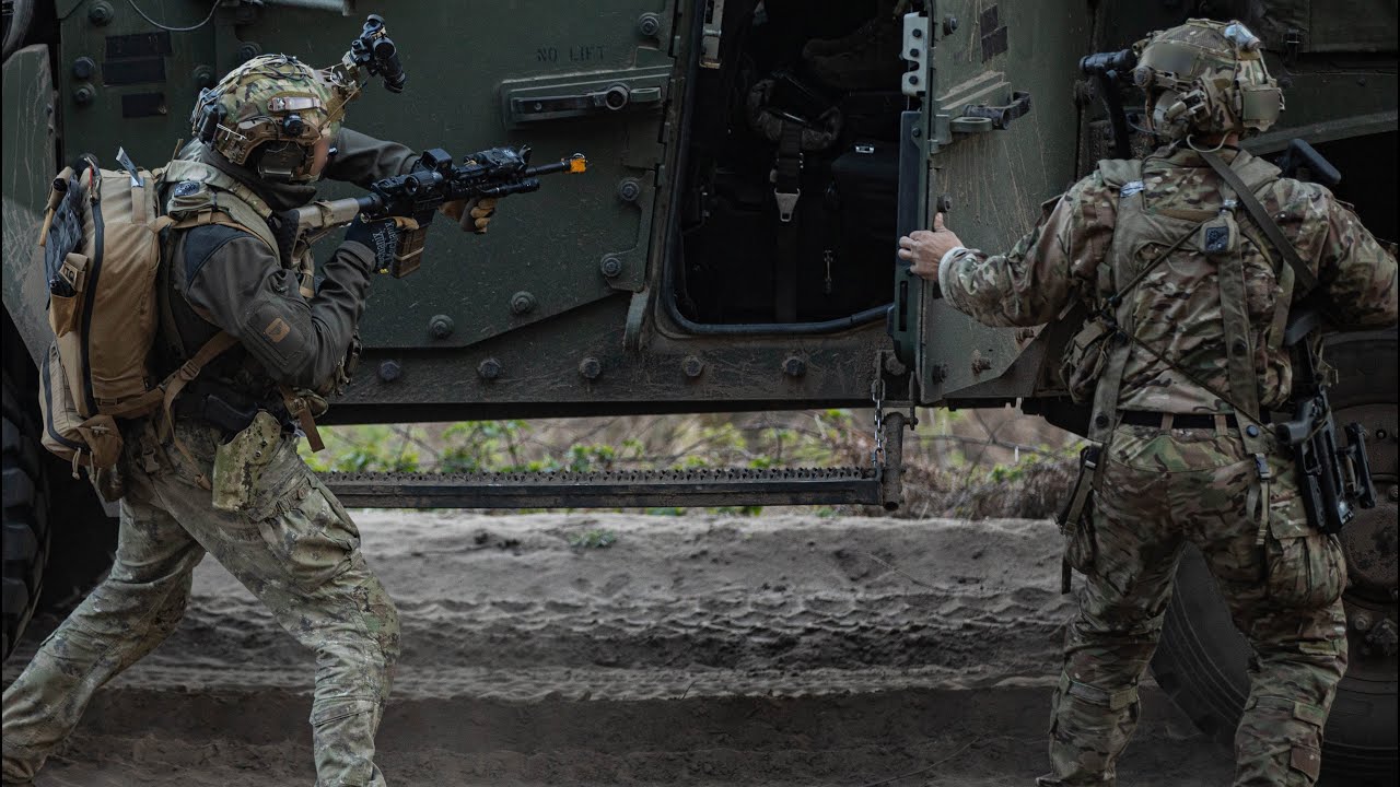 «Зеленые береты», итальянский спецназ и литовский солдат устроили засаду в рамках операции «Быстр...