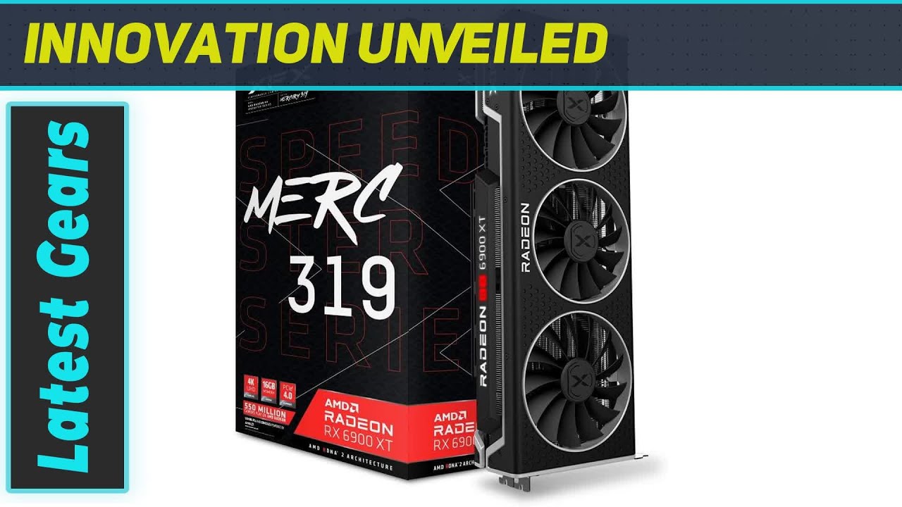 XFX Speedster MERC319 AMD Radeon RX 6900 XT Black Gaming Graphics