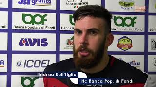 HcFondi vs Benevento del 25112017. Andrea Dall'Aglio