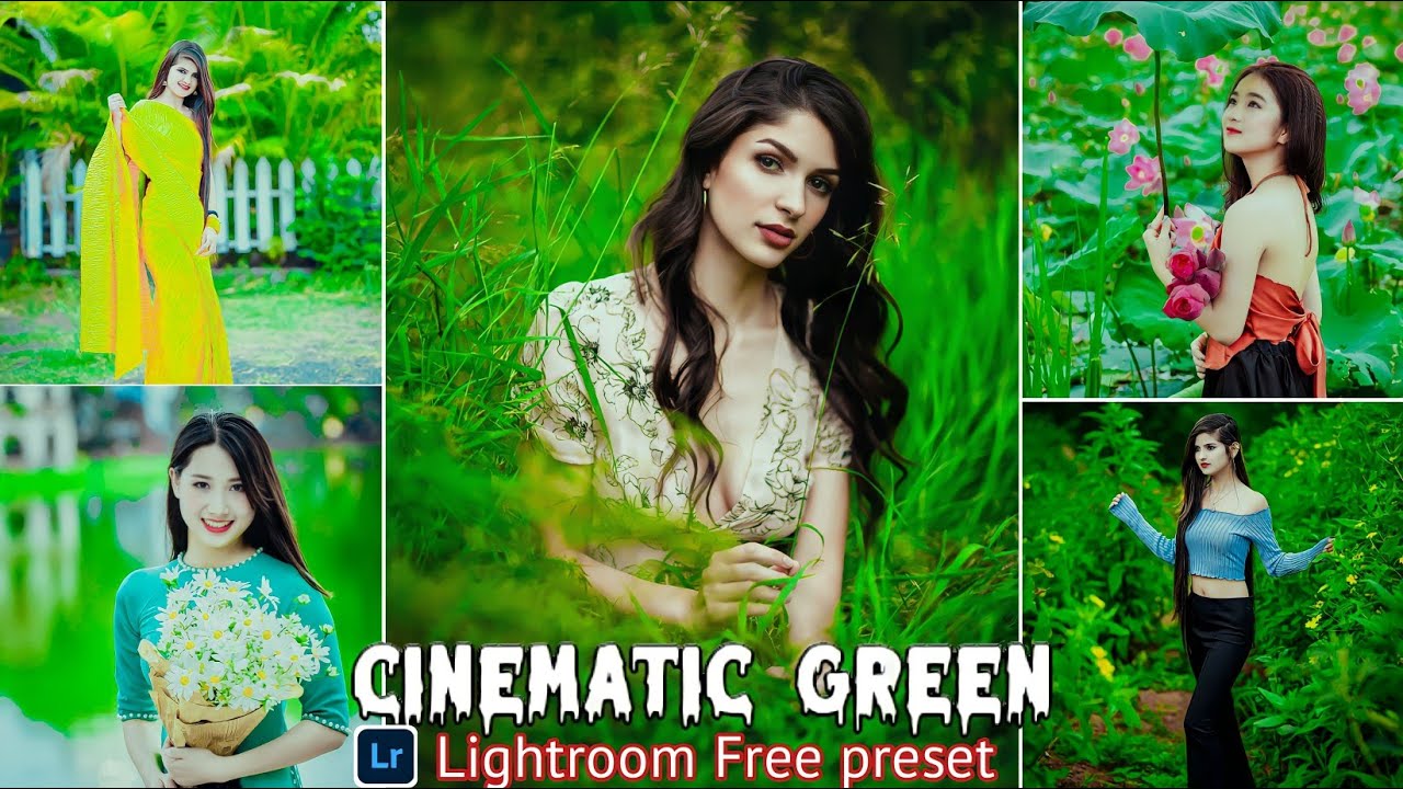 cinematic green preset lightroom mobile | lightroom presets | cinematic presets | lightroom editing