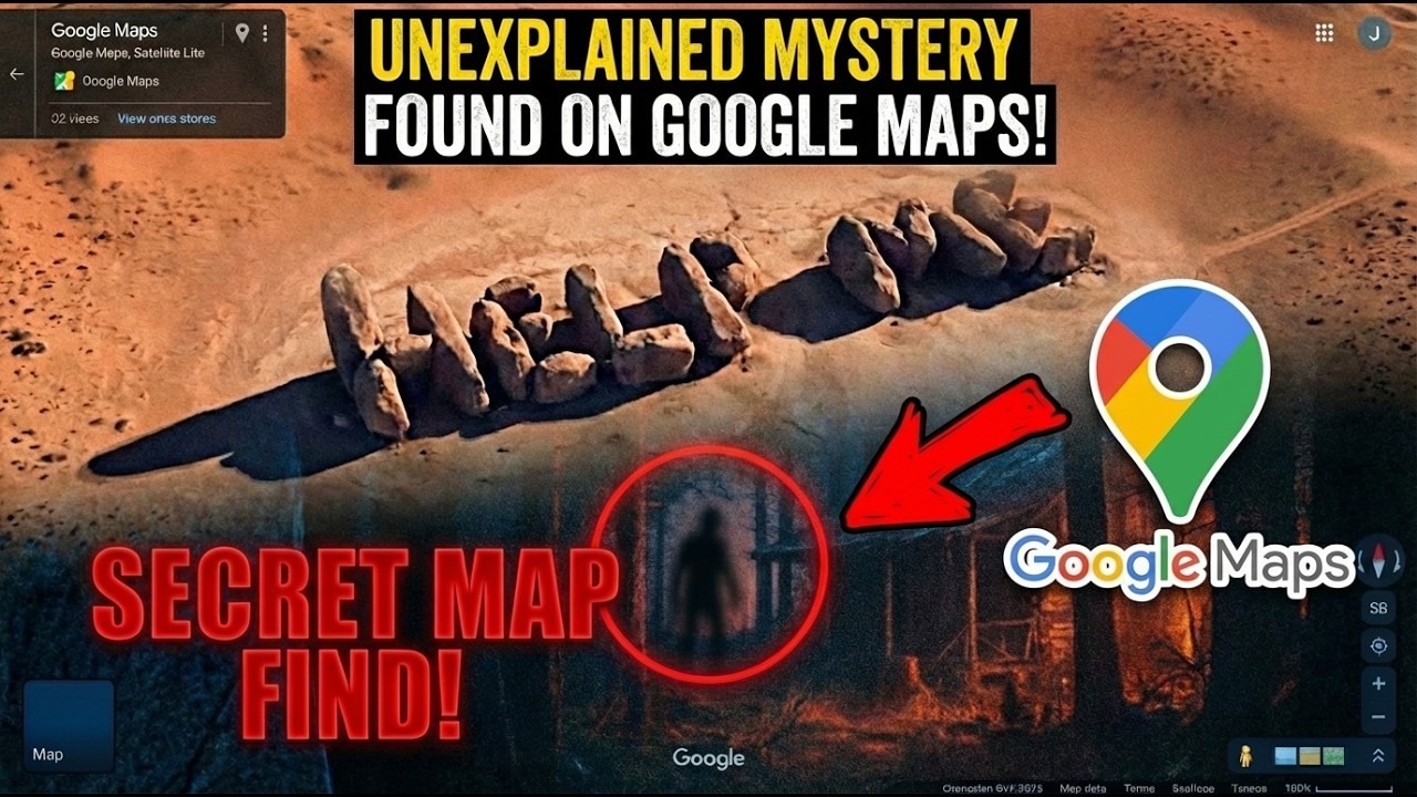 Found. Map 3 Terrifying Google Maps Discoveries That Were DELETED After Being ...