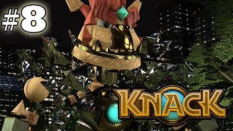 KNACK - GAMEPLAY WALKTHROUGH - PART 8 (HD PS4 Gameplay)