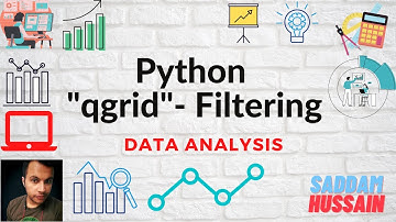 Python programming for data analysis- QGRID library