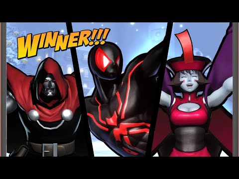 UMVC3 - HSIEN-KO/DOCTOR DOOM/SPIDER-MAN ONLINE 3!