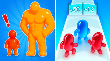 Tall Man Run VS Join Blob 3d All levels gameplay android iOS 